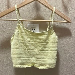 yellow PacSun top